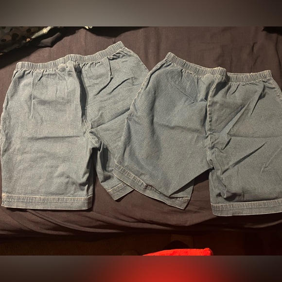 Just My Size Classic Blue Jean Shorts - Picture 2 of 3